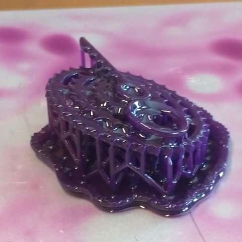 Pendente Astrolábio - Impressão 3D em resina