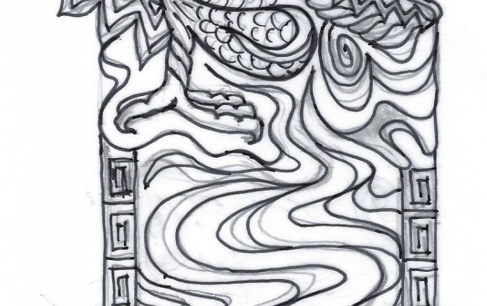 Esquisso do Dragon Book Marker