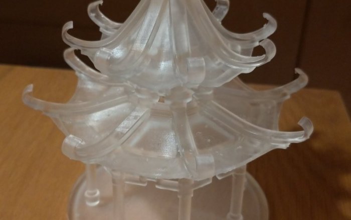 Modelo 3D do Pavilhão Chinês